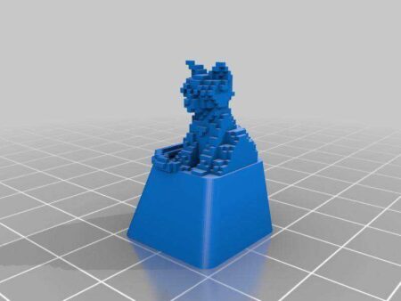 Voxel Kedi Keycap Cherry Mx Plastik Aparat