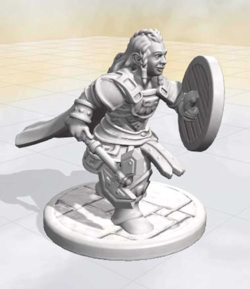 Dungeon Dwarf Kadın Çanta - Marria Plastik Aparat