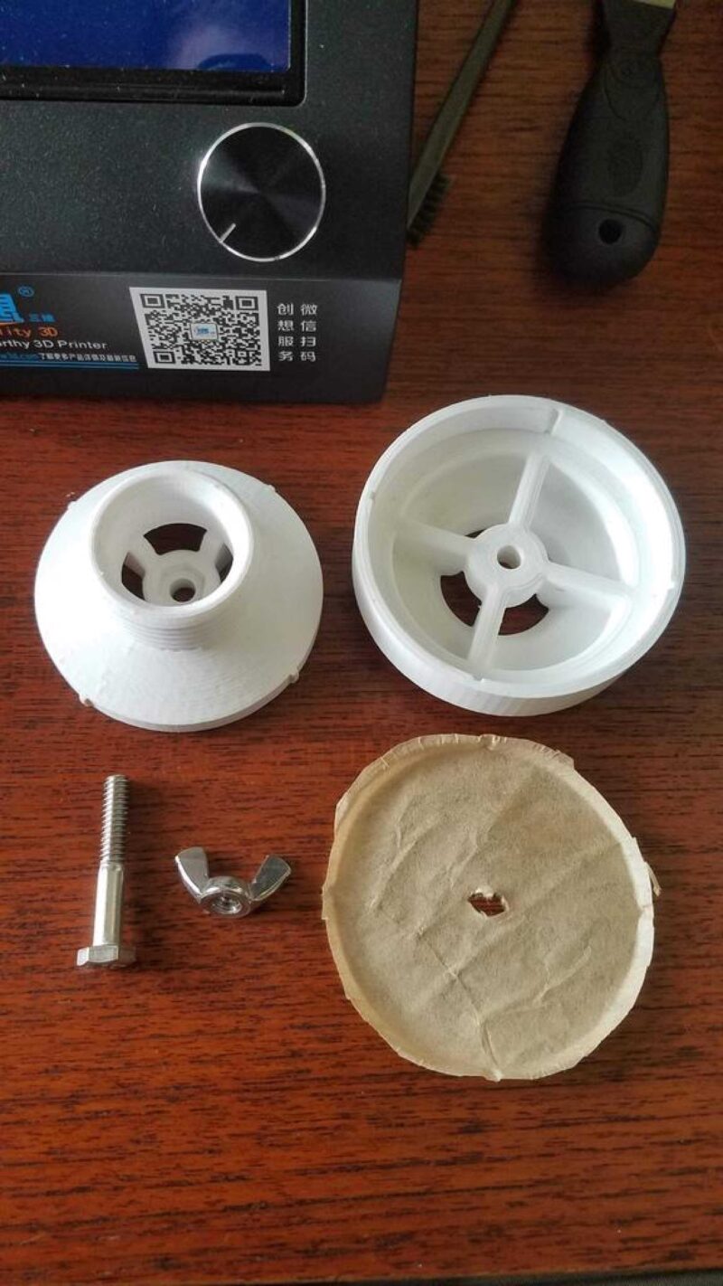 40Mm Nato Yeniden Kullanılabilir Gaz Maske Filtresi Beyaz Aparat - Görsel 2
