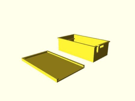 Basit Lolin Kutusu - Openscad Plastik Aparat
