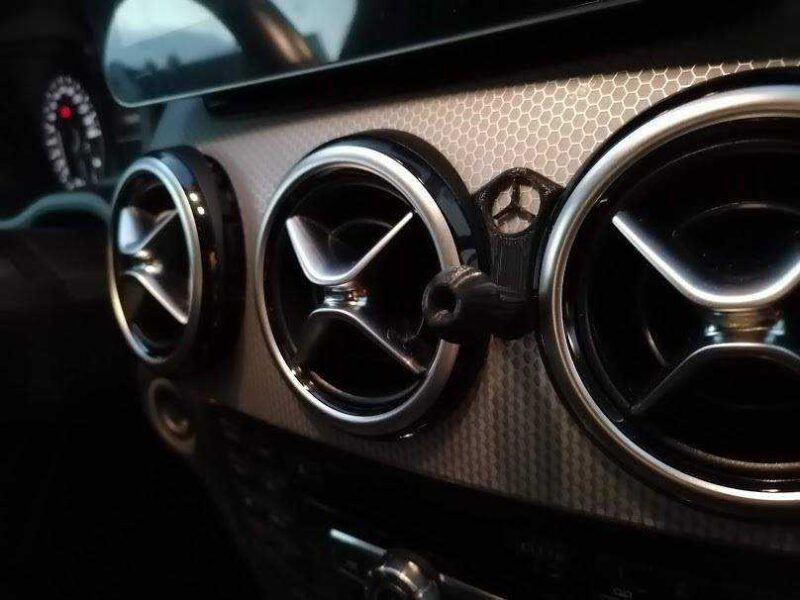 A + B Sınıfı Mercedes - Telefon Tutacağı Top Tutucu Plastik Aparat - Görsel 2