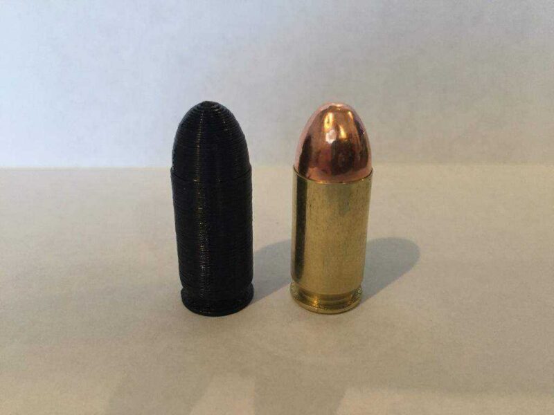 45 Acp Fmj Mermi İle Catridge Plastik Aparat - Görsel 2