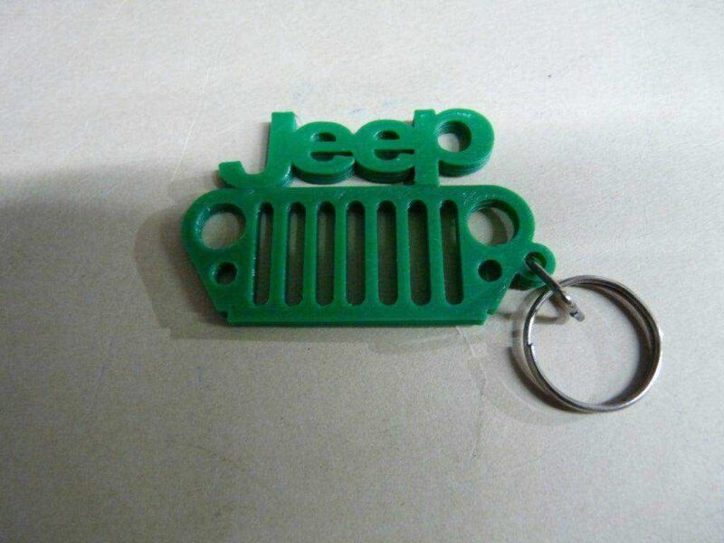 Jeep Organik Plastikten Dekoratif Hediyelik Süs Biblo Anahtarlık - Görsel 3