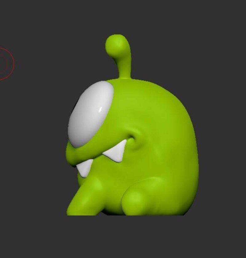 Om Nom Biblo Dekoratif Hediyelik Süs Eşyası Maket Aparat - Görsel 3