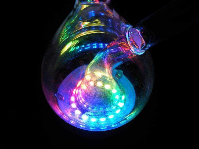 Klein Şişesi (Medium) Neopixel Tabanı Plastik Aparat