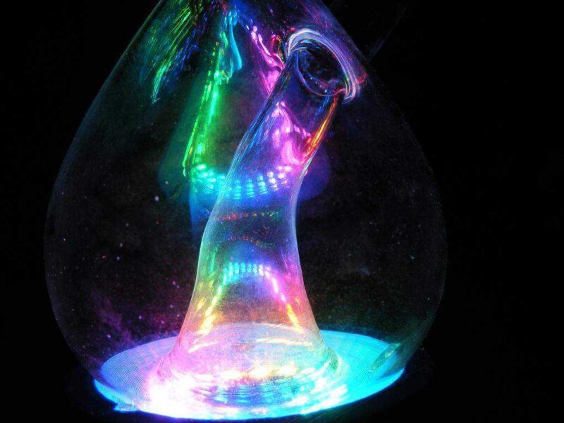 Klein Şişesi (Medium) Neopixel Tabanı Plastik Aparat - Görsel 3