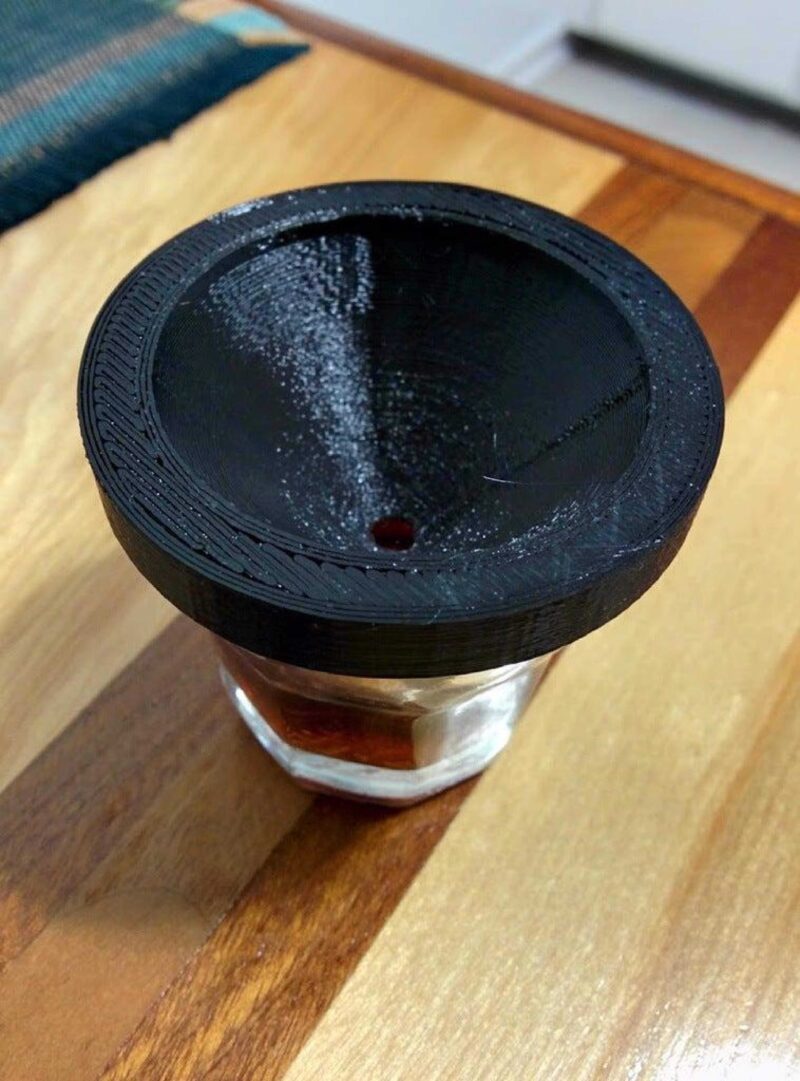 Bardak İçicekler İçin Sinek Tuzağı Organik Plastikten Aparat - Görsel 3