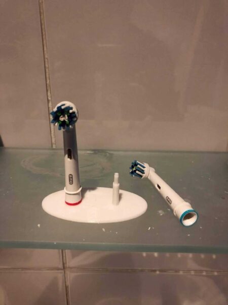 Oral B Fırça Kafası Tutucu Plastik Aparat