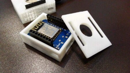 Wemos D1 Mini Muhafaza Organik Plastikten Aksesuar Aparat