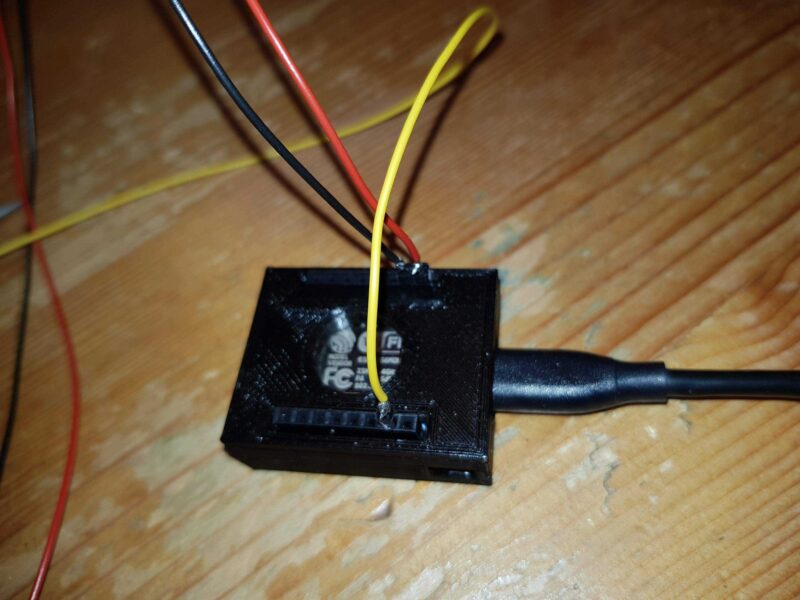 Wemos D1 Mini Muhafaza Organik Plastikten Aksesuar Aparat - Görsel 3