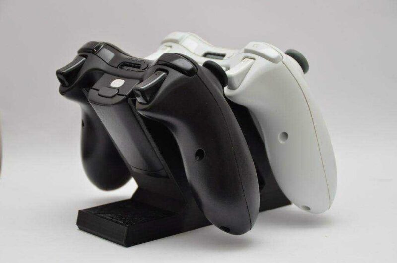 2 Kol için Xbox 360 Kol Tutucu Organizer Düzenleyici Masaüstü - Görsel 4