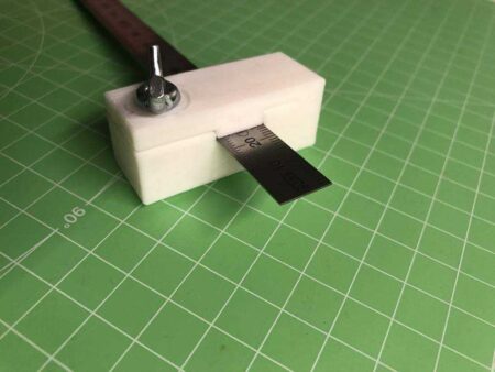 15 Cm Metal Cetvel İçin İşaretleme Göstergesi (Streichmaß) Plastik Aparat