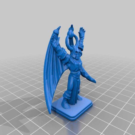 Gargoyle Wings İle Heroquest Chaos Büyücü Plastik Aparat