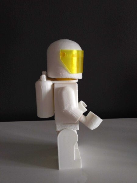 Lego dev kask siperliği  Organik Plastik Aksesuar Aparat