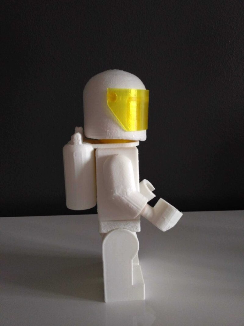 Lego dev kask siperliği  Organik Plastik Aksesuar Aparat