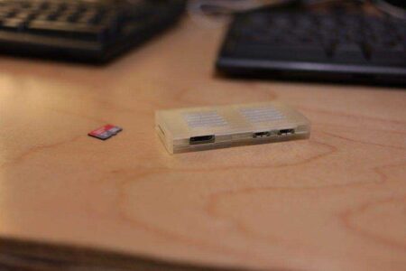 Raspberry Pi Zero ve W için İnce Kılıf Kutu Tutucu Standı