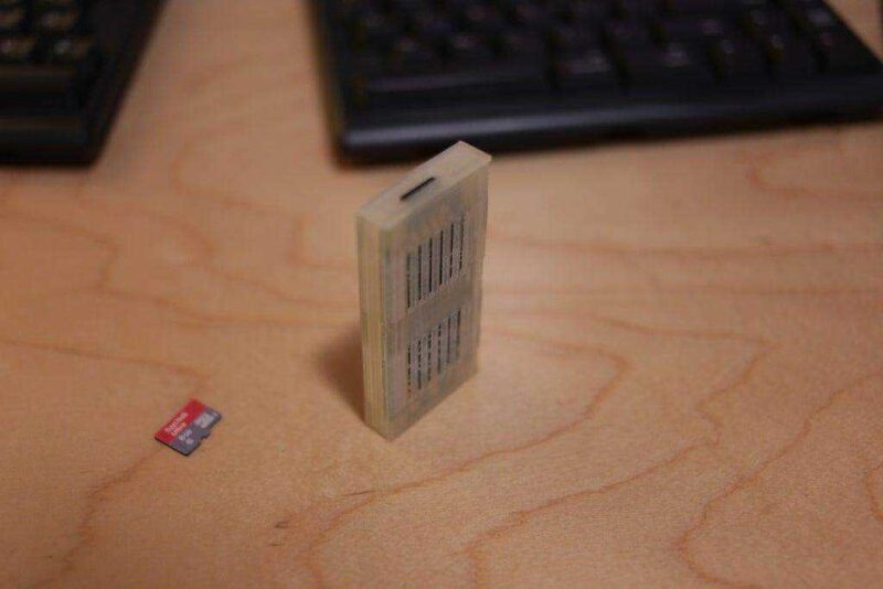 Raspberry Pi Zero ve W için İnce Kılıf Kutu Tutucu Standı - Görsel 2