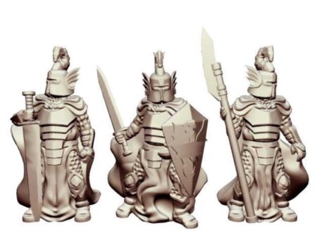 Dragon Şövalyeleri (28Mm Ölçeği) Biblo Dekoratif Aksesuar