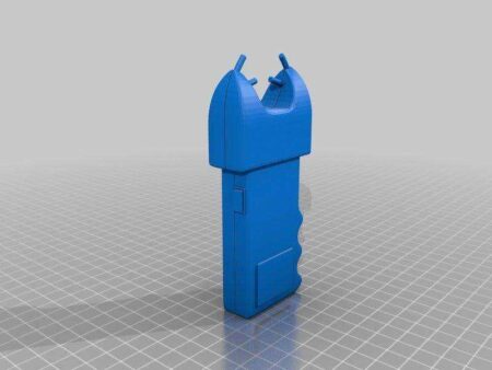 Stun Gun Shocker Mockup Plastik Aparat