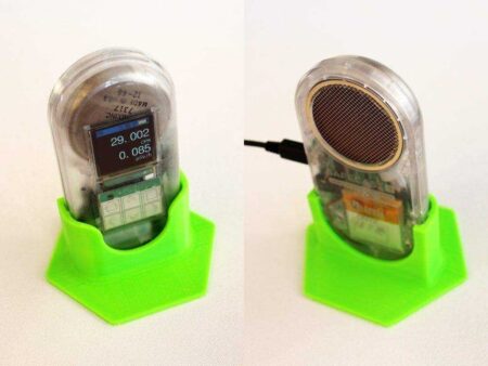 Safecast Onyx Geiger Sayacı Standı Plastik Aparat
