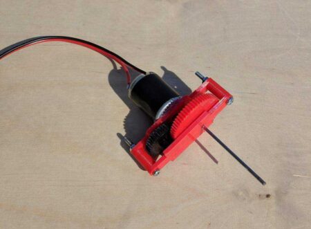Küçük Dc Motor Şanzıman 15: 1 Plastik Aparat