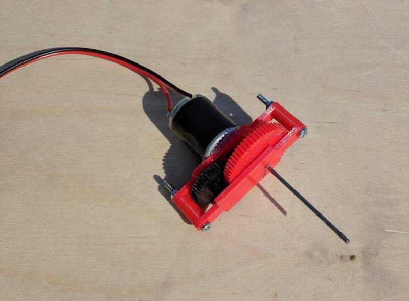 Küçük Dc Motor Şanzıman 15: 1 Plastik Aparat