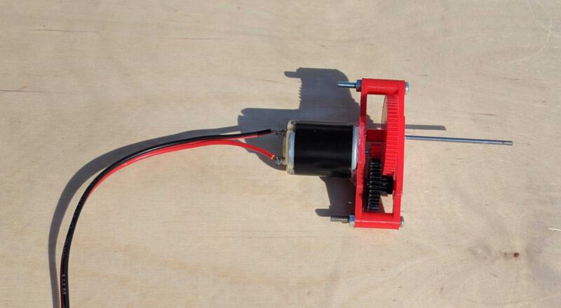 Küçük Dc Motor Şanzıman 15: 1 Plastik Aparat - Görsel 2