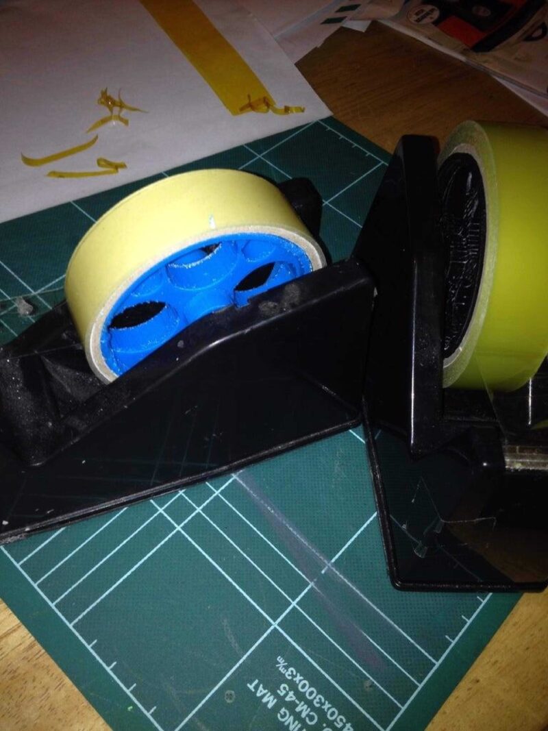 Sellotape Biriktirme Tutucu Plastik Aparat - Görsel 2