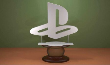 Playstation Logosu Biblo Dekoratif Hediyelik Süs Eşyası Maket