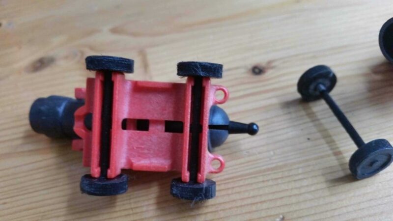 Playmobil Korsan Gemisi (Nr 3053) Cannon Wheels Plastik Aparat - Görsel 2