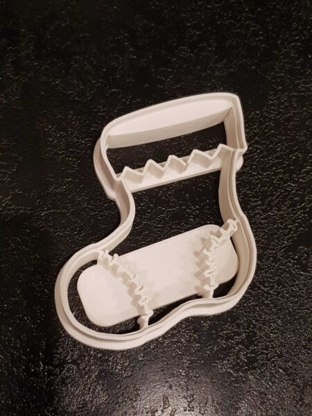 Noel Çorap Kurabiye Kek Kalıbı Kalıp Organik Plastikten