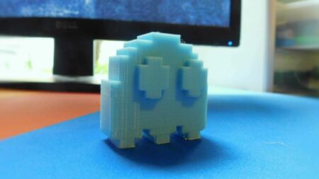 Pixel Pacman Hayaleti Biblo Dekoratif Hediyelik Süs Eşyası Maket