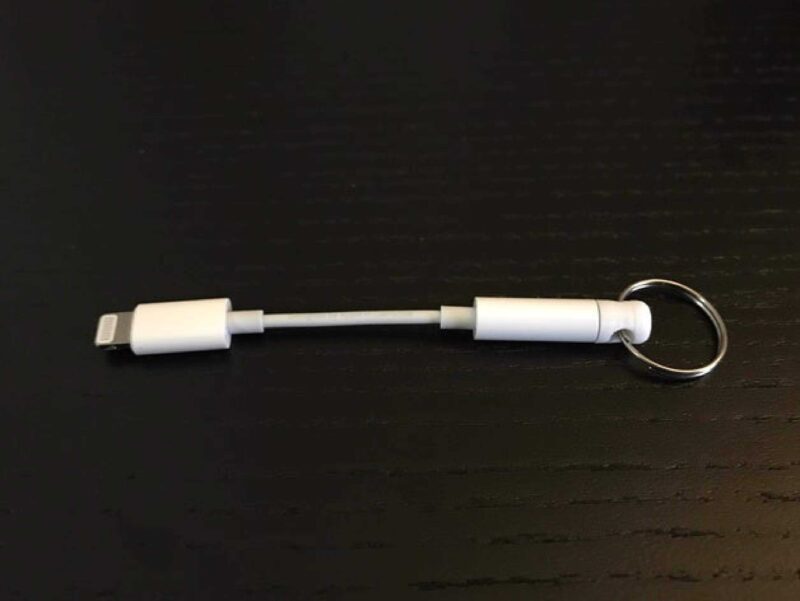 Pratik Kulaklık Aparatı Anahtarlık Taşıma Tutucusu İphone Type C - Görsel 2
