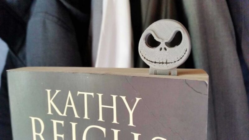 Jack'in baş işareti Noel Hediyelik Kitap Sayfa Ayracı - Görsel 2