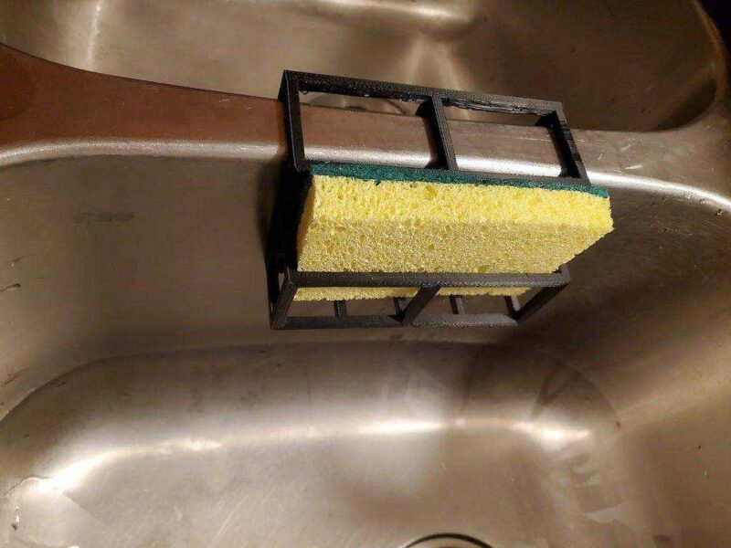 Mutfak Lavabo Sünger Sabun Tutucu  Plastik Aparat