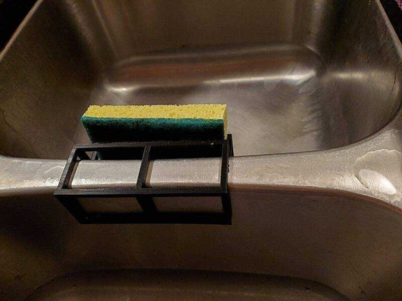Mutfak Lavabo Sünger Sabun Tutucu  Plastik Aparat - Görsel 2