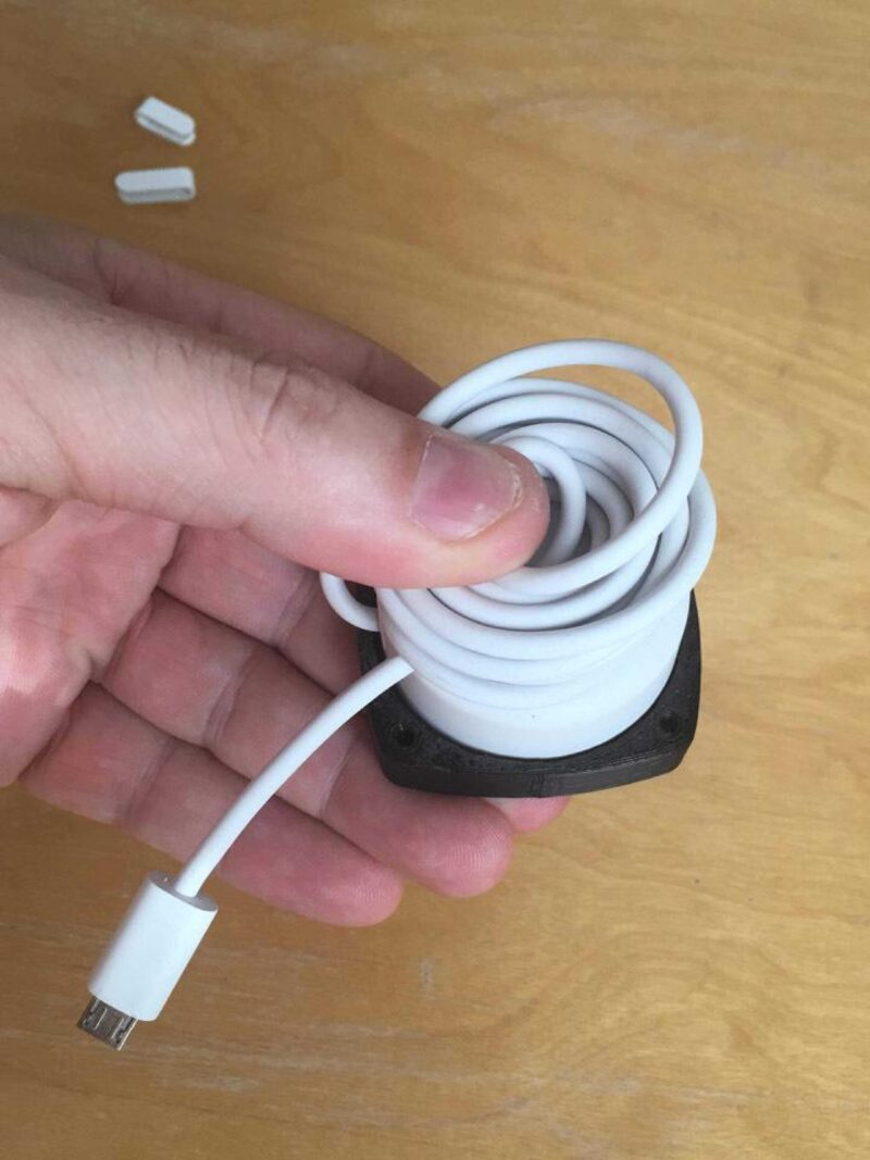 Google Home Mini Abd Soketi Standı V.2 Plastik Aparat - Görsel 4