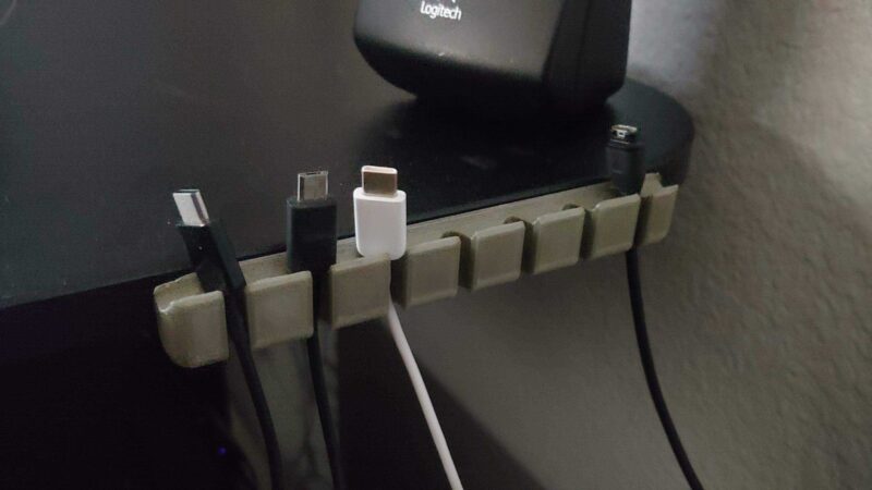 USB Kablo Tutucu Aparat Organizer - Görsel 2
