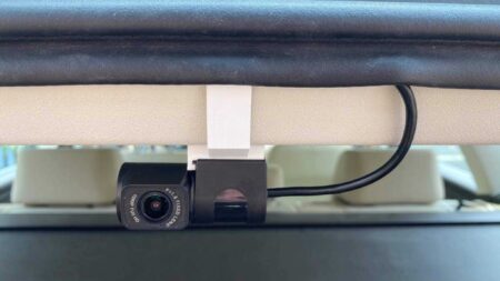 Vantrue N4 Arka Kamera Tutucu Vw Passat Plastik Aparat