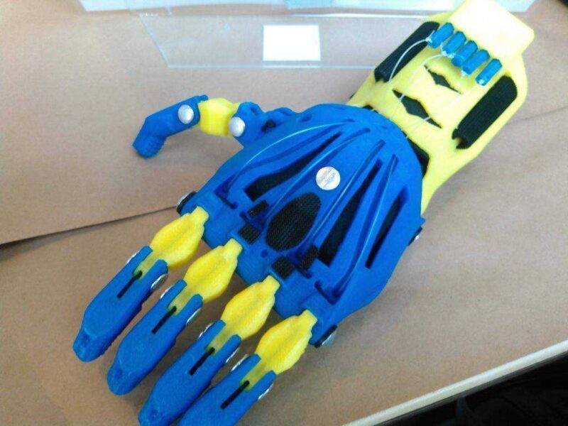 Protez El İçin Wolverine Pençeleri Plastik Aparat - Görsel 3