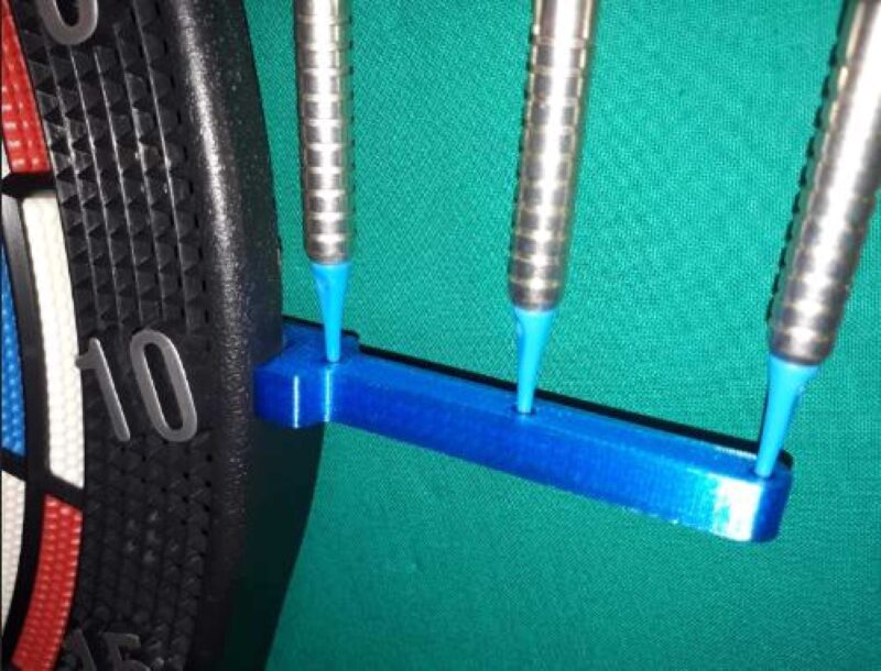 Dart Holder / Destek Decathlon Ed110 İçin Flechettes Plastik Aparat - Görsel 2