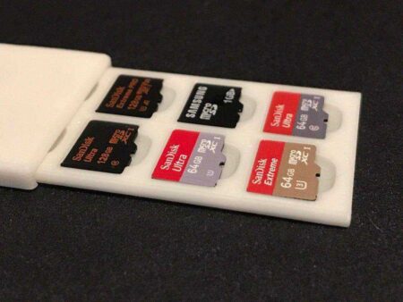 12X Mikro Micro Sd Kart Tutucu Ince Kılıf Depolama Kutusu