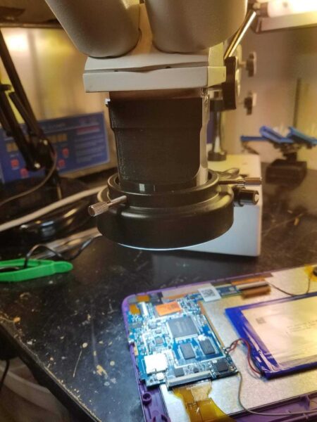 Amscope Se400 Serisi Mikroskop Led Işık Adaptörü Plastik Aparat