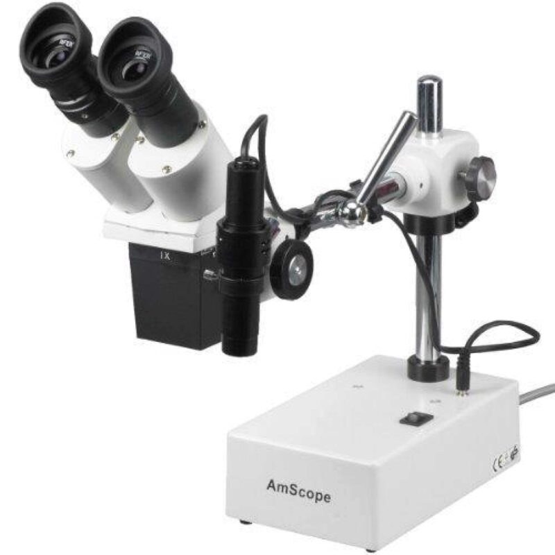 Amscope Se400 Serisi Mikroskop Led Işık Adaptörü Plastik Aparat - Görsel 3