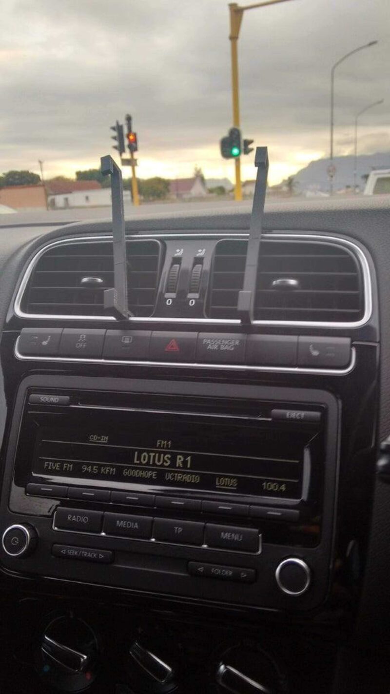 Vw Polo 6R İçin Nexus 7 Dash Vent Tutucu Plastik Aparat - Görsel 3