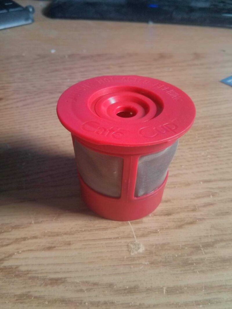 Keurig Bardak Filtresi Taya Difüzör Adaptörü (Cafe Cup) Plastik Aparat - Görsel 2