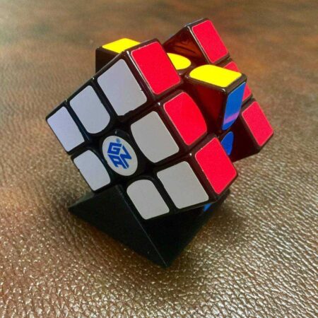 Rubik İn Küp Bulmaca Standı Sadece Stant Küp Yok Plastik Aparat