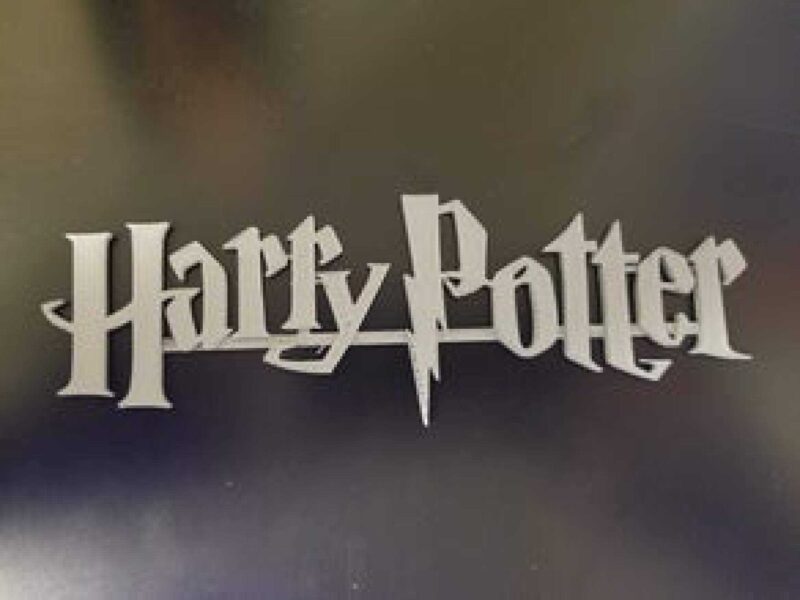 Harry Potter Logosu Dekoratif Biblo Dekor Hediyelik Süs Eşyası - Görsel 4