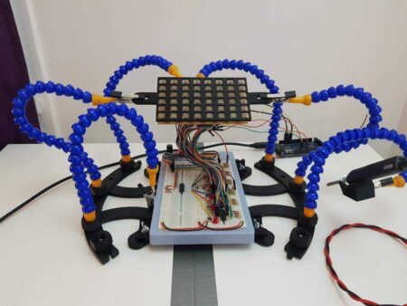 Octo + Pcb, Ts100 Yi Karşılar Lehim İstasyonu Mavi Plastik AparaT