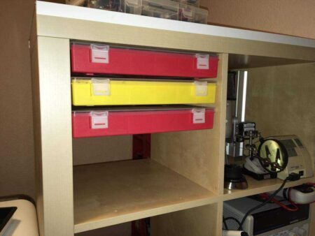 Ikea Expedit / Kallax İçin Çeşitlilik Kutusu Rafı Plastik Aparat